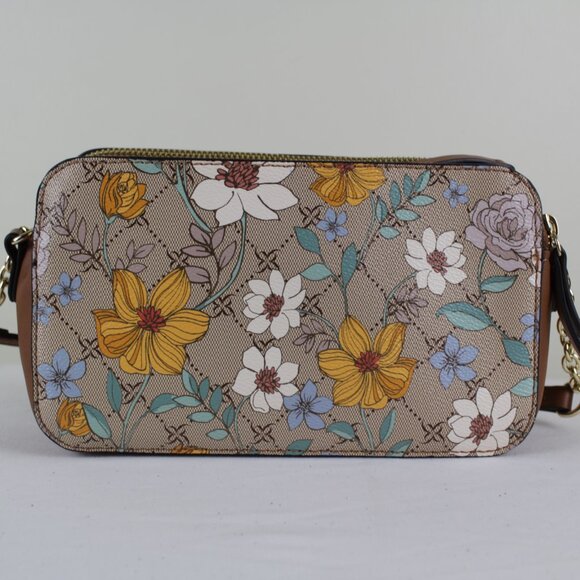 Nine West - Penny Mini Camera Crossbody Bag - Floral - Picture 10 of 10